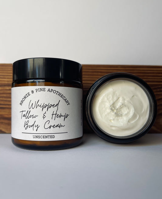 Tallow & Hemp Body Cream (Unscented)